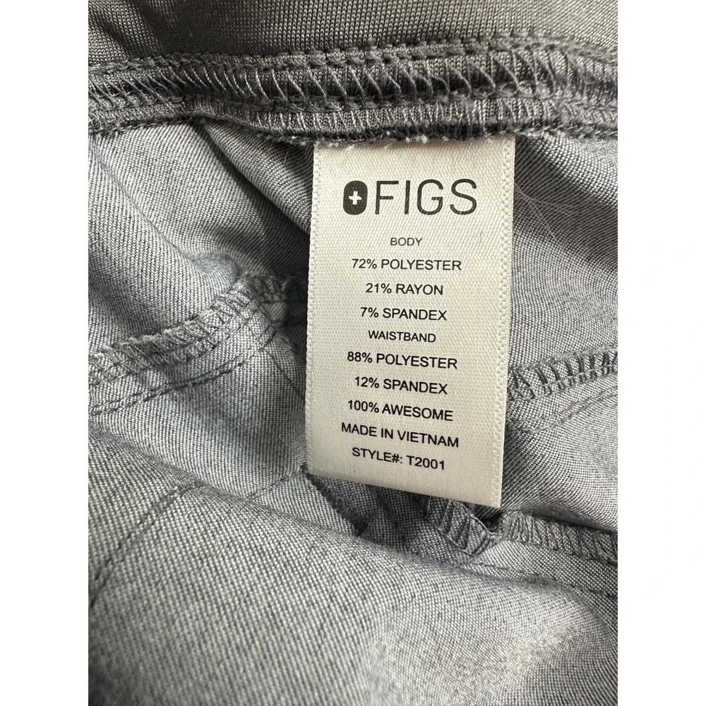 FIGS Axim Scrub Pants Mens XL Gray‎ T2001 Technical Collection Cargo